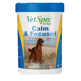 Bag of Vetspec Calm & Focused formula