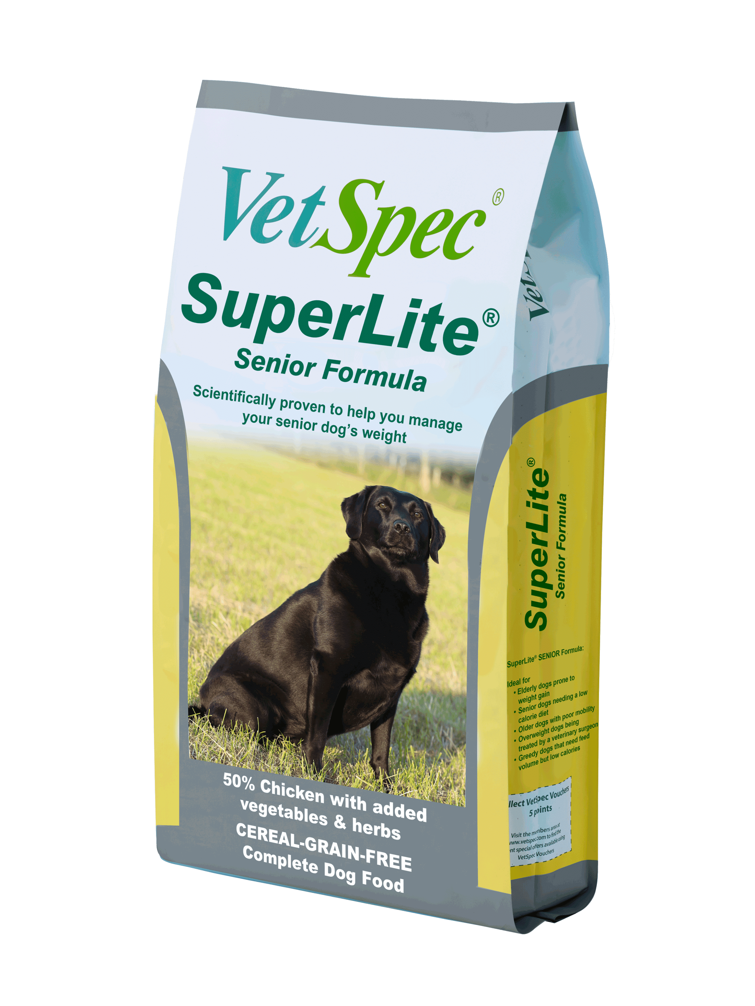 Bag of Vetspec Superlite Senior Formula